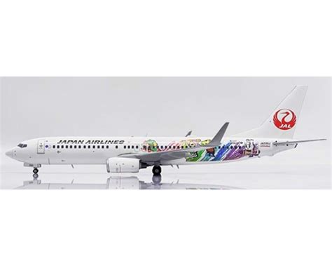 JetCollector JAL B737 800 Shimajiro Jet Flaps W Stand JA330J