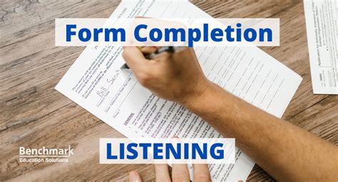 Ielts Listening Form Completion Tips Printable Templates Free