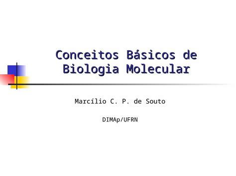 Ppt Conceitos Básicos De Biologia Molecular Dokumen Tips