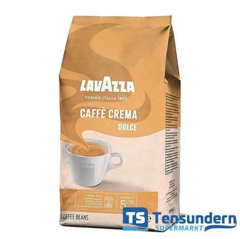 Lavazza Caff Crema Dolce Bohnen Gramm Tensundern