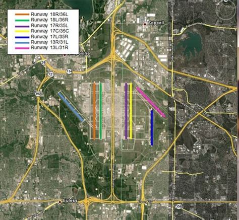 High Winds Could Cause Use of DFW Airport's Diagonal Runways ...