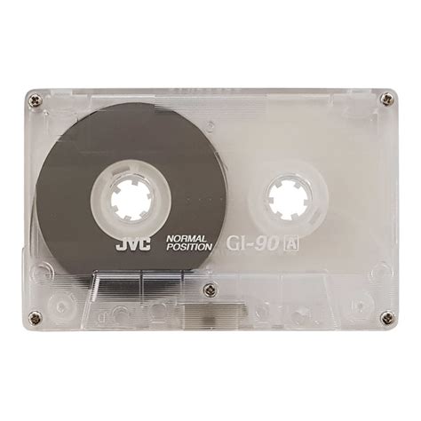 Jvc Gi90 Ferric Blank Audio Cassette Tapes Retro Style Media