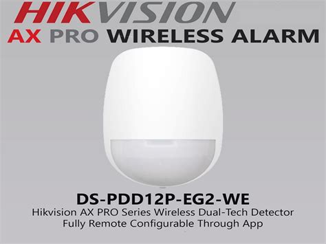 Hikvision Internal Wireless Pir Detector Take A Deals Online Shopping