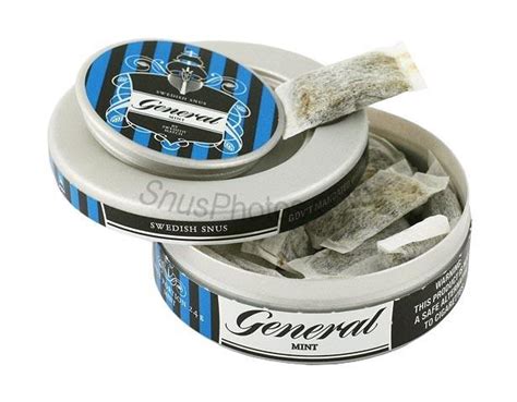 General Mint White Portion Snus Reviewing General Mini Mints Big