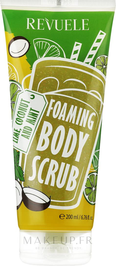 Revuele Foaming Body Scrub Lime Coconut And Mint Gommage