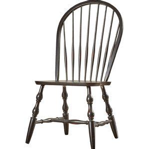 One Allium Way Azizi Solid Wood Windsor Back Side Chair Wayfair