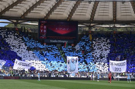 Juve Lazio Coreografia Curva Nord Pronto Uno Spettacolo Mozzafiato