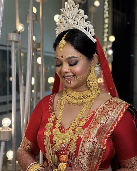 Pin By Moumita Saha On Jewelry In Bengali Bridal Makeup Indian