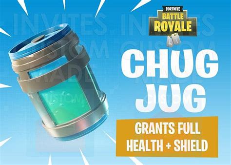 Fortnite Birthday Chug Jug Party Sign Chug Jug Decor Fort Nite Party Decoration Printable