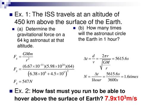 Universal Gravitation And Satellites Ppt Download