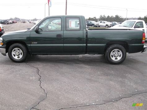 2001 Forest Green Metallic Chevrolet Silverado 1500 Extended Cab 24999307 Photo 5 Gtcarlot