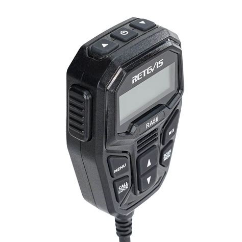 Retevis Ra W Gmrs Mobile Two Way Radio With Integrated Microphone