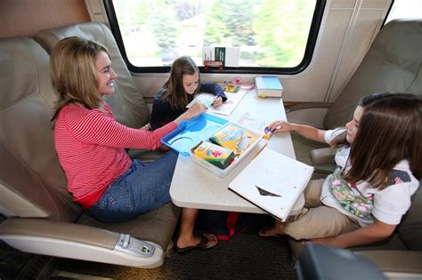 Amtrak Cascades Business Class Seats | Elcho Table