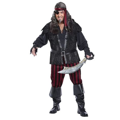 D Guisement Pirate Homme Grande Taille Xxl Jolly Roger