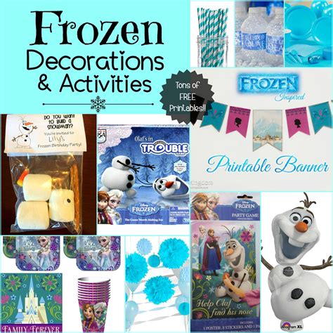 Frozen Themed Party Decorations – Frozen Party Invitations