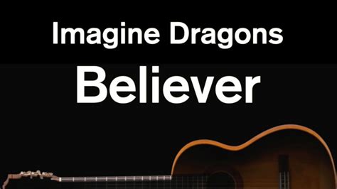 Believer Imagine Dragons Karaoke Youtube