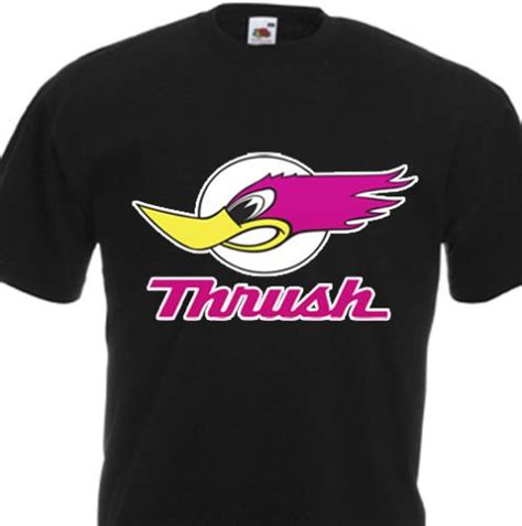 Hot Rod Gearhead Thrush Exhaust Car Performance T Shirt Duck Shirt