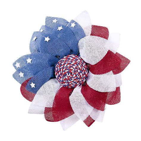 Harpi 4th Of July Wreath Patriotic Wreath For Front Door Red White And