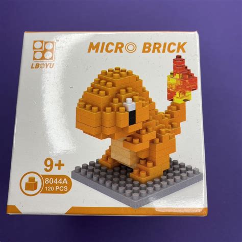 Gift Series Micro Building Blocks Charmander Pokemon Depop