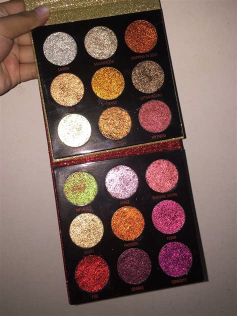 Glitter Palette Makeup Revolution Saubhaya Makeup