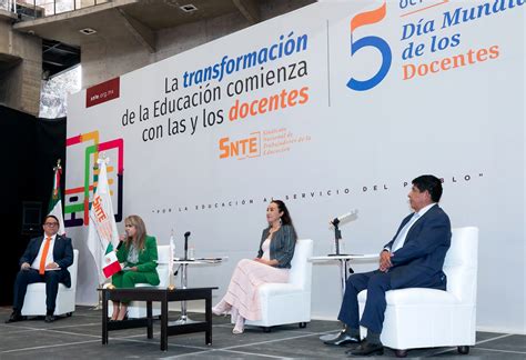 El Snte Celebra El D A Mundial De Las Y Los Docentes Secci N Snte