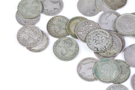 A Small Collection Of British Pre Decimal Coins To Include A Collection