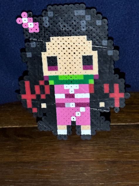 Nezuko Perler Bead Art Etsy