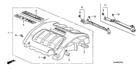 Engine Cover 2006 Honda Odyssey 5 Door Lx Ka 5at