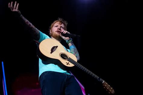 Ed Sheeran de gira por España Imágenes