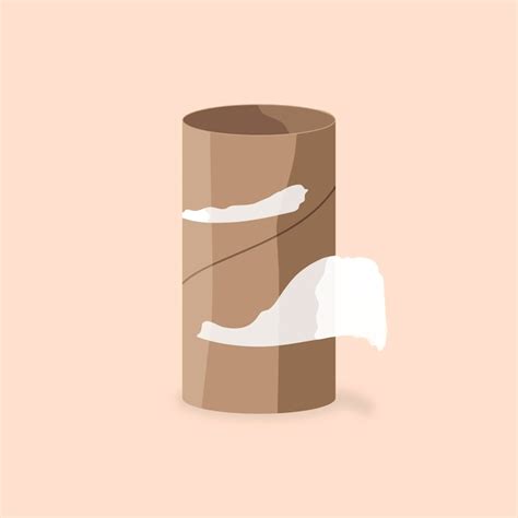 Free Vector Ran Out Of Toilet Paper Element Vector