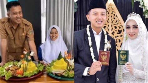 Viral Kisah Cinta Kepsek Di Lampung Nikahi Murid Kepincut Prestasinya