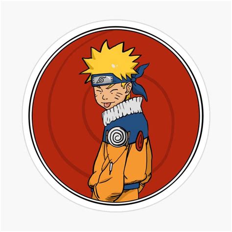 naruto sticker, Redbubble sticker, naruto uzumaki, naruto shirt, naruto ...