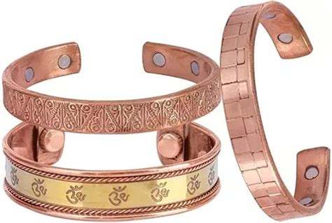 Pulseras De Cobre De Terapia Magn Tica Alivio Artritis Cuotas Sin