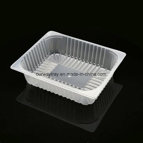 Top Sale Biodegradable Packaging Food Plastic Serving Blister Tray