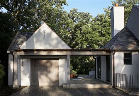Breezeway Between House Detached Garage Building The Breezeway