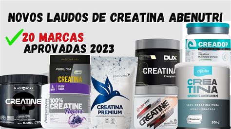 Laudos De Creatina Mais Marcas Aprovadas Marcas Famosas