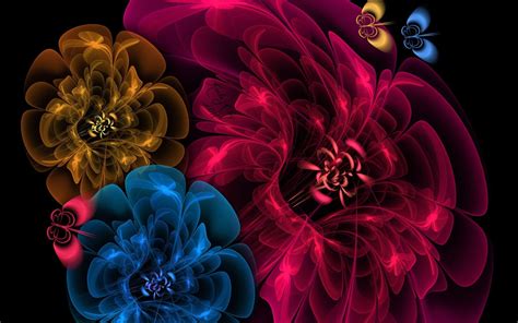 Fractal Flower Wallpapers Top Free Fractal Flower Backgrounds