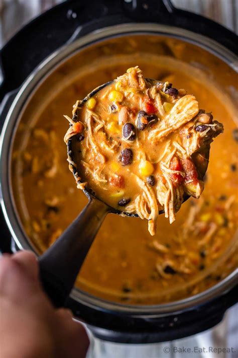 Instant Pot Chicken Chili Bake Eat Repeat