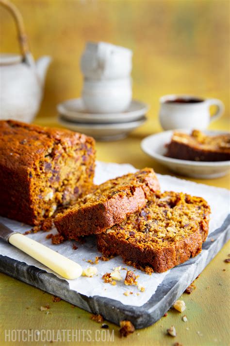 Date And Nut Loaf Cake Hot Chocolate Hits