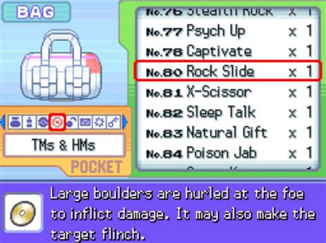 How To Get TM80 Rock Slide in Pokémon Platinum Guide Strats