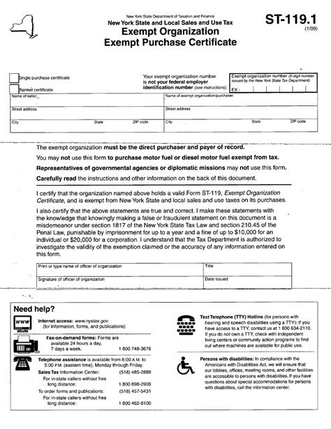 Printable Form St 119 1 Printable Forms Free Online