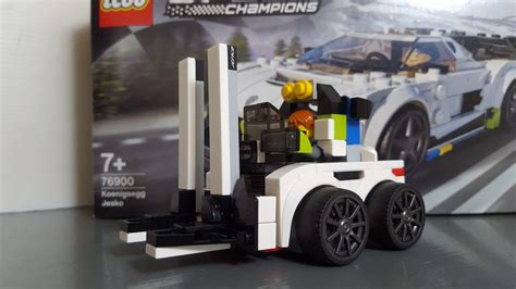 Forklift - Alternate build 4 Lego 76900 instructions