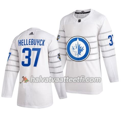 Miesten Nhl Winnipeg Jets Pelipaita Connor Hellebuyck 37 Valkoinen 2020