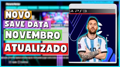 NOVO SAVEDATA De NOVEMBRO ATUALIZADO POTATO PATCH V13 PS3 YouTube