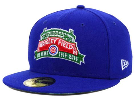 Chicago Cubs New Era RoyalBlue New Era MLB Wrigley 100th Anniversary 59FIFTY Cap | Lids.com