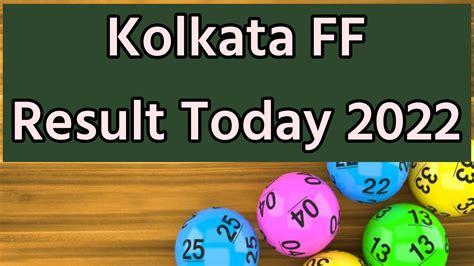 Kolkata FF Result Today 2022 View Ff Chart Winners List