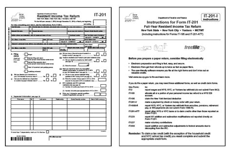 Printable New York State Tax Forms Printable Forms Free Online