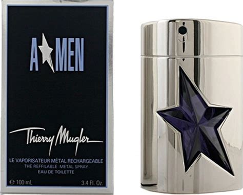 Mugler A Men Metal Flask Refillable Eau De Toilette Ml Skroutz Gr