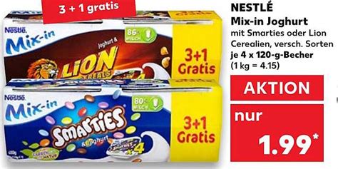 Nestl Mix In Joghurt Angebot Bei Kaufland Prospekte De