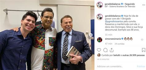 Silvio Santos é flagrado nos bastidores do SBT em fotos Geraldo Luis